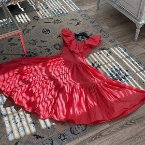 H&M Ruffle Maxi Dress